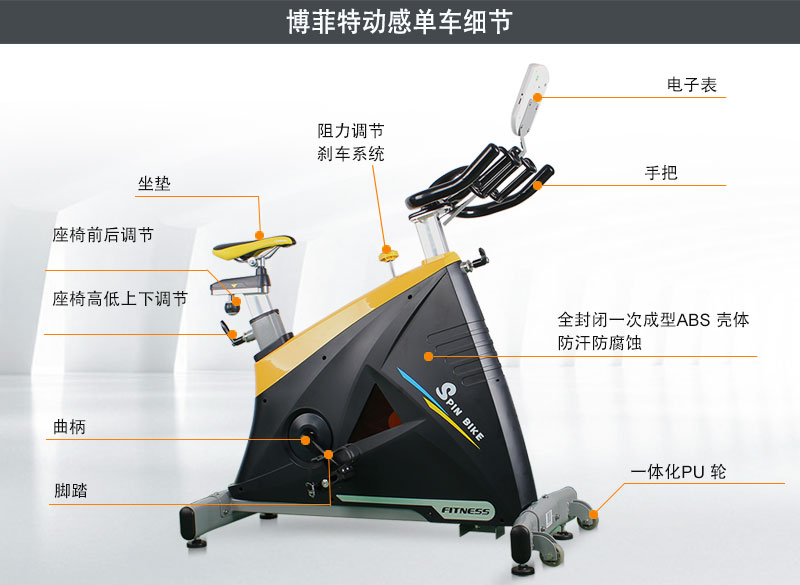 全包式动感单车